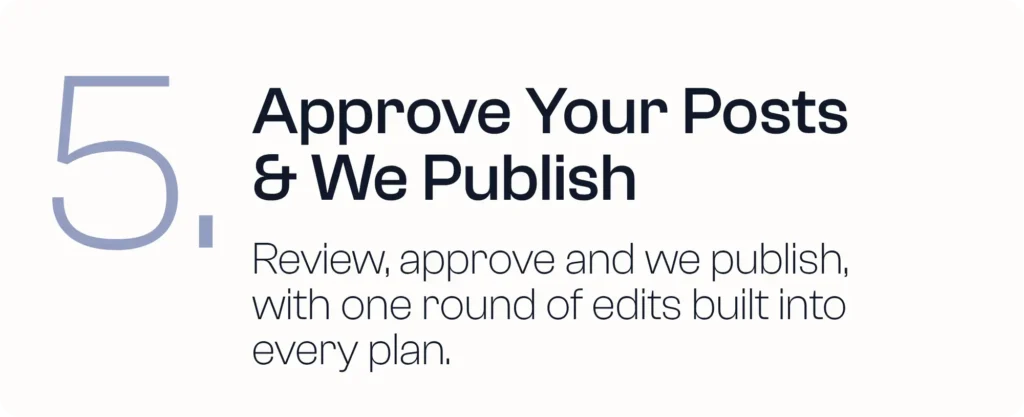Approve Posts